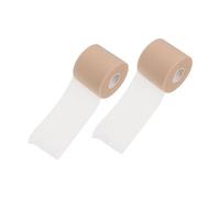 ZUNOXAZ 2 Rolls Sponge Sports Tape Wrap Skin-Friendly Athletic Pre-wrap for Knees Wrists Ankles Protection and Stabilization During Exercise