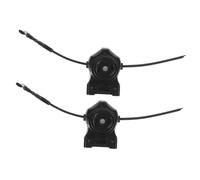 ZUNOXAZ 2 Sets Battling Top Launcher with Pull String Spinning Top Burst for Enhances Hand Eye Coordination and Reflex Skills Interactive Family Play Black Pull String Launchers