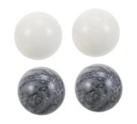 ZUNOXAZ 2 Sets Marble Hand Exercise Massage Balls for Stress Relief and Muscle Tension Chinese Style Rolling Handballs for Arthritis Therapy and Hand Fitness Smooth Texture for Adults