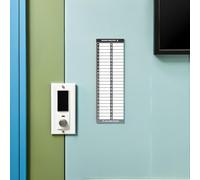 ZUNOXAZ 2 Sets Reusable Adhesive Electrical Box Labels PVC Stickers for Breaker Panels Weatherproof Cable Identification Tags with Strong Adhesion for Electric Boxes and Substations