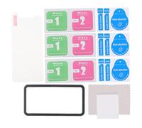 ZUNOXAZ 2 Sets Tempered Glass Screen Protectors for High Transparency Anti-scratch Phone Film with Anti-fingerprint Mobile Screen Protection