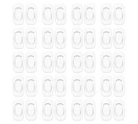 ZUNOXAZ 20 Pairs Clear Glasses Nose Pad Set Silicone Non-Slip Eyeglass Accessories Bridge Pads Insert Cushion for Sunglasses Eyewear