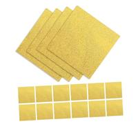 ZUNOXAZ 200pcs Gold Aluminum Foil Candy Wrappers for Chocolate Packaging Food Grade Wrapping Paper for Homemade Sweets Party Favors Bakery and Gift Use