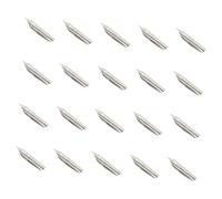 ZUNOXAZ 20pcs Calligraphy Pen Nibs Replacement for Dip Pens and Fountain Signature Nibs for Drawing Writing and Artistic Ink Work Easy to Install and Secure