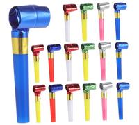 ZUNOXAZ 20PCS Long Nose Party Whistles Random Color Party Blowouts Birthday Favors Noise Makers Fun Blowing Dragon Whistle for Boys Random Color