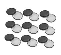 ZUNOXAZ 20pcs Metal Canning Jar Lids Mouth Leakproof Sealing Wide Mouth Jar Covers for Food Preservation Kitchen Storage