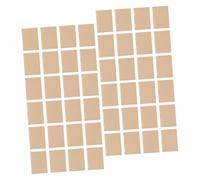 ZUNOXAZ 240pcs Loose Leaf Binder Paper Refill Blank Kraft Notebook Replacement Journal Paper for Writing Sketching Office Organizing