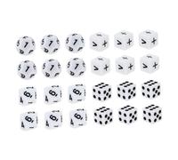 ZUNOXAZ 24PCS Educational Mathematics Dice Teaching Tool for Learning Games Classroom Fun Stem