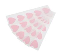 ZUNOXAZ 25pcs Heart Shaped Adhesive Wounded Patches Breathable Flexible Bandages for Home and Outdoor Use Portable Cute Plasters for Comfortable Secure Protection