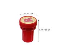 ZUNOXAZ 26Pcs Self Ink Letter Stamper Pre Inked Alphabet Stamps for Crafts Party Favors Classroom Rewards and Scrapbooking Activities Random Color