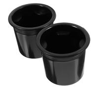 ZUNOXAZ 2pcs Car Cup Holder Inserts Abs Plastic Replacement Drink Holders for Rv Motorhomes Boats Trailers Stable Spill-resistant Design Easy to Clean