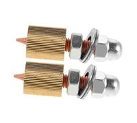 ZUNOXAZ 2PCS Car Dent Puller Chuck Copper Collet Clamp Attachments for Automotive Sheet Metal Repair Stable Clamping Spot Welder Accessories for Workshop Use
