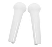 ZUNOXAZ 2pcs Ceramic Food Grinding Stick Ergonomic Handheld Porcelain Pestle for Food Garlic Medicine and Spice Grinding and Easy to Clean Kitchen Tool