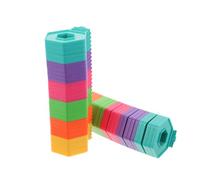 ZUNOXAZ 2pcs Colorful Montessori Stacking for Portable Sensory Preschool with Stress- Fidget Features Promotes Stem Learning Emotional Calm and Family Interaction