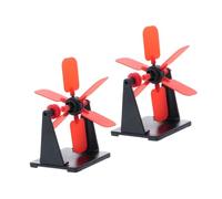 ZUNOXAZ 2pcs DIY Water Wheel Prop Science Experiment Kit for Classroom Learning Water Wheel Assembly Teaching Energy Conversion Principles for Elementary Students