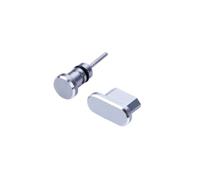 ZUNOXAZ 2pcs Earphone Jack and Micro USB Port Dust Plug Compatible with Edge Plus Honor Phones Aluminum Alloy Anti-dust Cover with Clear Storage Case