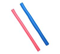 ZUNOXAZ 2Pcs Flexible Pool Noodles Swim Floats Lightweight Froth Swimming Aids for Training and Water Fun Epe Foam Sticks in Blue and Red for Pool Lake and Ocean Use