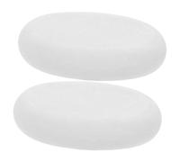 ZUNOXAZ 2pcs Hot and Cold Marble Massage Stone Set for Spa Therapy Essential Oil Body and Face Massage Stones Chinese Energy Spa Supplies