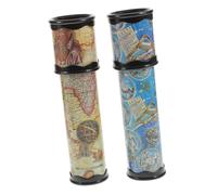 ZUNOXAZ 2pcs Kaleidoscope Educational Interactive Playthings for Boys and Small with Magical Rotating Views Montessori Childrens Day and Birthdays Random Color