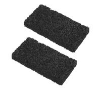 ZUNOXAZ 2pcs Lava Rock Essential Oil Diffuser Mini Stone Diffuser 3.93x1.97x0.59in Black Volcanic Stones Irregular Shape Versatile Essential Oil Use Enhanced Scent Distribution