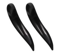 ZUNOXAZ 2pcs Natural Horn Guasha Massage Pen Precision Acupressure Tool for Neck Foot Back Deep Tissue Body Massager with Ergonomic Design for Skin Firmness Circulation Enhancement