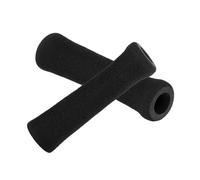 ZUNOXAZ 2pcs Non-Slip Thickened Walking Cane Handle Wraps for Elderly Comfortable Finger-Contour Grip Protectors Easy-Install Crutch Accessories Sponge Covers