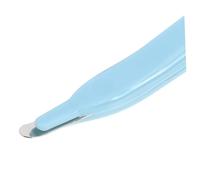 ZUNOXAZ 2pcs Portable Staple Remover Pen-Style Construction Ergonomic One-Handed Stapler Puller for Office School and Home Use Light Blue and Purple