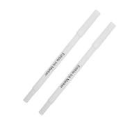 ZUNOXAZ 2Pcs Practical Plastic Edible Pigment Pens for Baking White Biscuit Marker Cake DIY Drawing Tools Fine Craftsmanship Lightweight Food-Safe Coloring Pens for Cookie and Fondant