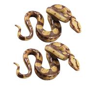 ZUNOXAZ 2pcs Realistic Fake Snakes for Lifelike Plastic Reptile Figures with Detailed Design Educational Animal Models for Science Learning and Fun Pranks