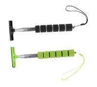 ZUNOXAZ 2pcs Retractable Car Mirror Squeegees Rear View Mirror Wiper Multi-purpose Window Cleaner Tool with Handle for Windshield and Side Cleaning