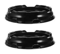 ZUNOXAZ 2pcs Spinning Tops Dish Competitive Players Base Portable Play Dish Child-Friendly Arena Large Burst Stadium for Exciting Family Game Gatherings