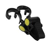 ZUNOXAZ 2Pcs Stroller Hanger Hooks Strong Multipurpose Buggy Clips for Pram Bag Accessories Yellow Carriage Hooks for Secure Hanging