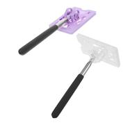 ZUNOXAZ 2pcs Telescopic Car Parking Card Holder Poles Retractable Payment Rods for Vehicle Toll Swiping Vehicle Access Tool for Community Lots and Shopping Malls