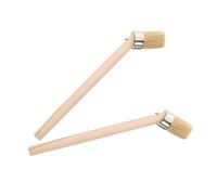 ZUNOXAZ 2pcs Tire Repair Brush with Handle Rim Cleaner for Car Wheel Detailing and Tire Maintenance DIY and Professional Use