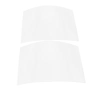 ZUNOXAZ 2pcs Transparent Lenticular Lens for Magician Illusion Tools Invisible Ripple Boards Plastic Material for Close-up Tricks and DIY Projects