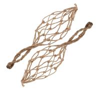 ZUNOXAZ 2pcs Twine Rope Wine Bottle Carrier Bag Portable Handheld Wine Jar Holder for Travel Home Bar Restaurant Use