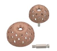 ZUNOXAZ 2pcs Vehicle Tire Buffing Wheel Tungsten Steel Alloy Grinding Heads for Automotive Die Grinders Tire Repair Abrasive Wheels for Consistent Surface Texture and Professional Buffing
