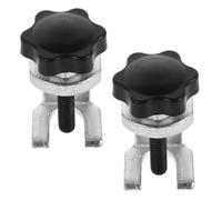 ZUNOXAZ 2pcs Wiper Arm Removal Tool Windscreen Wiper Arm Remover Car Windshield Automotive Supply Silver 45 Steel