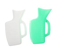 ZUNOXAZ 2Pcs Women Outdoor Urinal Bottle Portable Washable Pee Container for Travel Camping and Hospital Use Durable Design Capacity Compact Easy to Clean