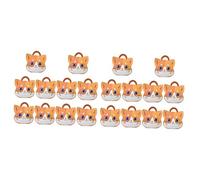 ZUNOXAZ 2sets Cat Shape Treat Boxes with Handle Portable Paper Candy Gift Boxes Recyclable Cardboard Packaging for Wedding Birthday Shower Holiday Celebrations 10pcs*2