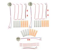 ZUNOXAZ 3 Sets Creative Fruit Battery Science Kit DIY Experimental Energy for Students Educational Metal Sensory Plaything for Potato Clock Making and Scientific Exploration