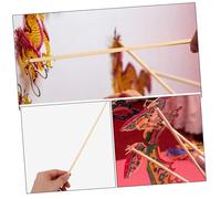 ZUNOXAZ 30pcs Beige Shadow Puppet Control Rods Handmade Puppet Stick Accessories for Realistic Movements Family Gatherings Educational Use