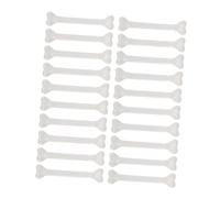 ZUNOXAZ 30pcs Plastic Small Bone Props Decoration Spooky Horror Kit Human Part Sized Skull Halloween Faux Simulate Scene Skeleton Little Creepy Prank Bones Decor White