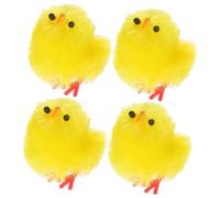 ZUNOXAZ 36pcs Easter Plush Mini Chicks Soft Stuffed Animal Decorations for Easter Party Garden Table and Craft Projects Adorable Fuzzy Chicken for Spring Holiday Celebration