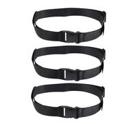 ZUNOXAZ 3pcs Adjustable Chair Safety Belt Strap for High Chairs and Shopping Trolleys Portable Lightweight Harness for Airplane Travel