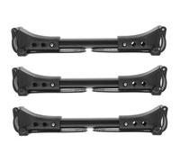 ZUNOXAZ 3pcs Aluminum Twin Stroller Connectors Pushchair Adapter for Double Cart Lightweight Cart Connector for Umbrella Strollers and Prams Twin Accessories for Outings and Walking