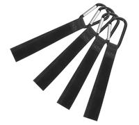 ZUNOXAZ 4 pcs Heavy Duty Stroller Hooks for Shopping Bags Trolley Clips for Prams Bicycles Wheelchairs Multi Purpose Hangers for Parents and Caregivers