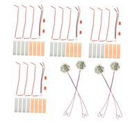 ZUNOXAZ 4 Sets Fruit Battery Science Kit DIY Potato Electricity Experiment Educational Stem with Electronic Clock for School Projects Enhancing Energy Conversion and Creativity