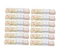 ZUNOXAZ 40Pcs DIY Handmade Soap Boxes Kraft Paperboard Packaging Cases Easy Fold Soap Case for Giving and Storage