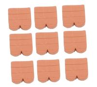 ZUNOXAZ 40pcs Dollhouse Tiles Decor Artificial Bricks Roofing Tiles for House Stackable Bricks Models Accessories DIY Landscape Accessories